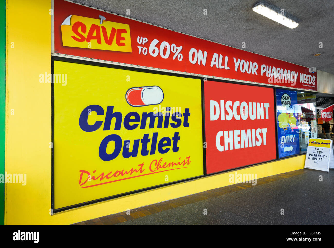 Discount Chemist, New South Wales, NSW, Australia Stock Photo