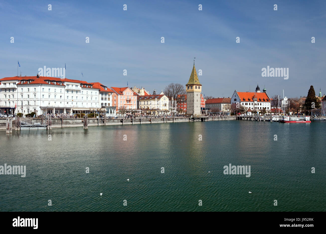 holiday, vacation, holidays, vacations, harbor, bavaria, lake constance, Stock Photo