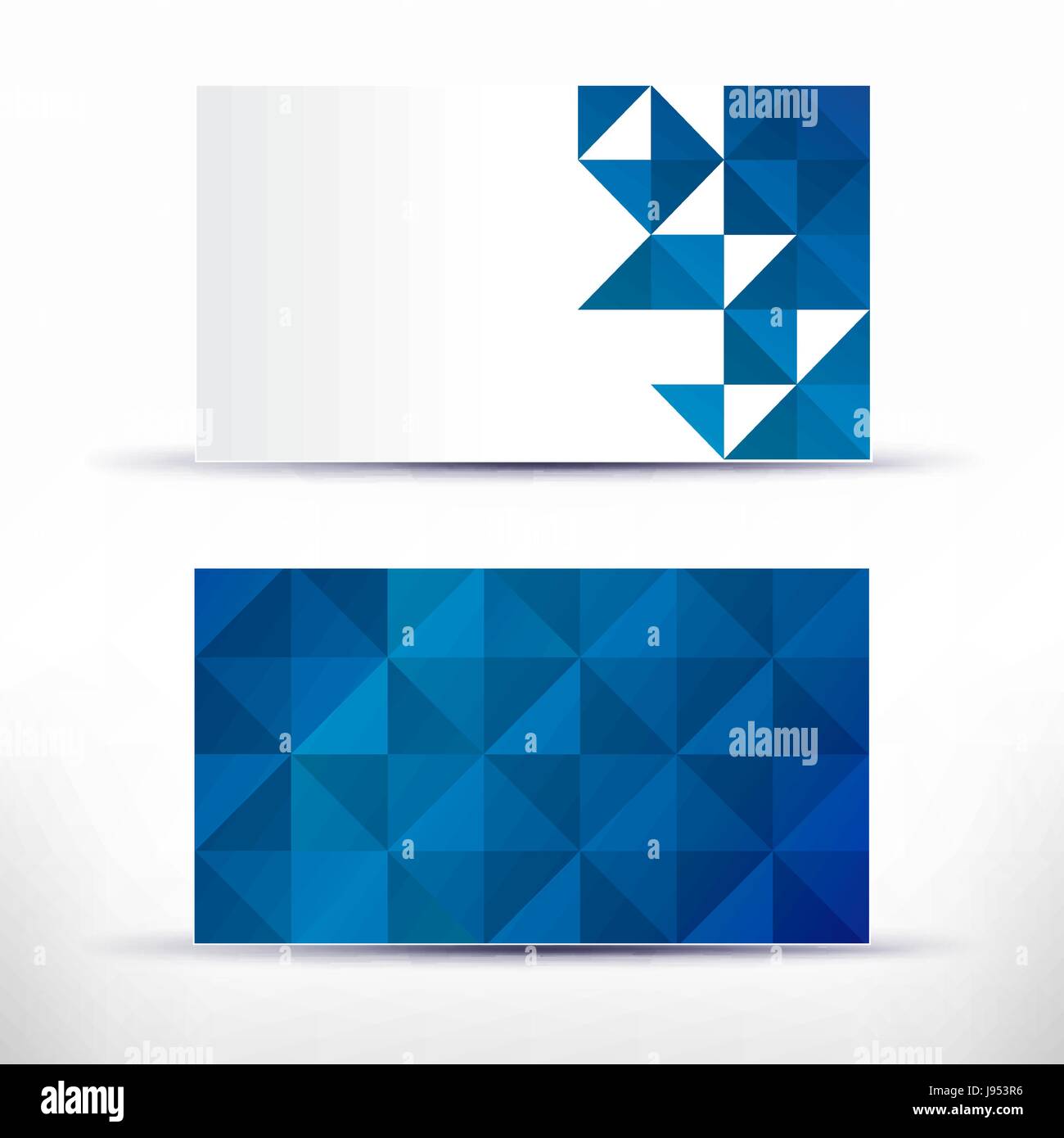Abstract blank name card template for business artwork. eps 20 Regarding Blank Business Card Template Download