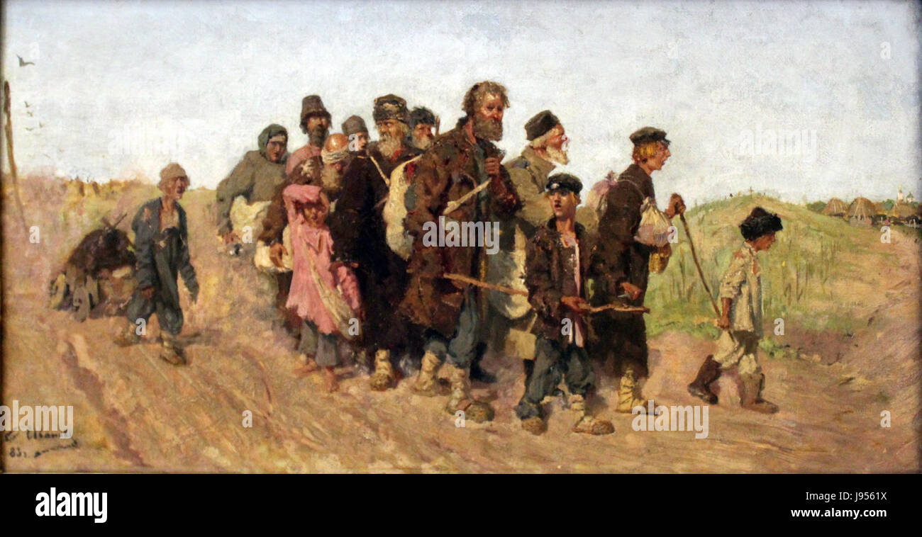 1883 Ivanov Blinde anagoria Stock Photo