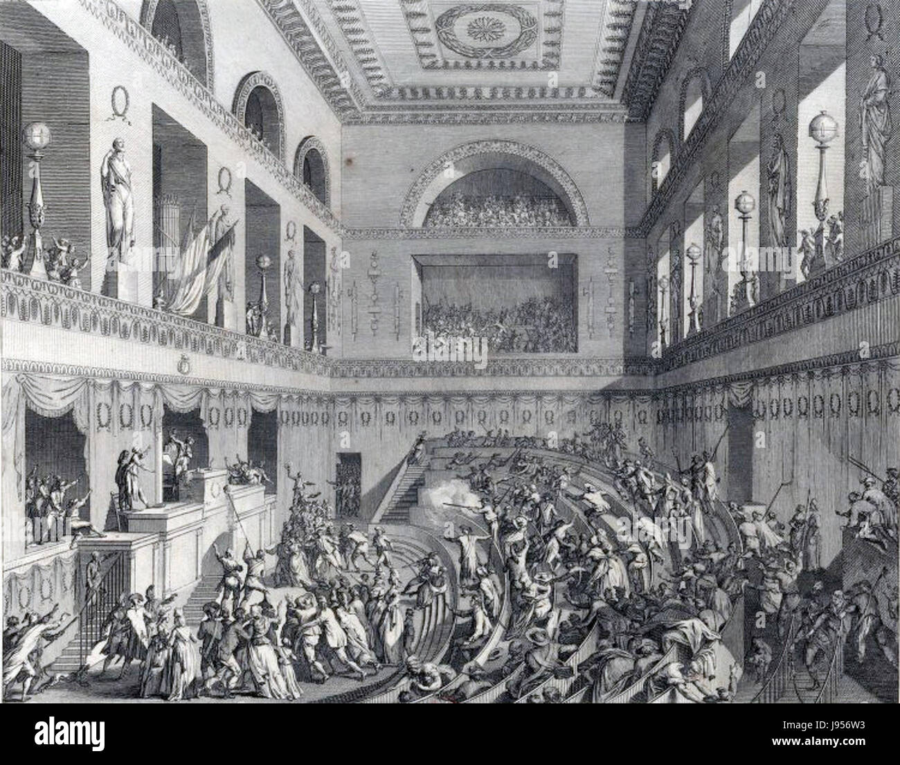 Salle des Machines 1795 Stock Photo Alamy