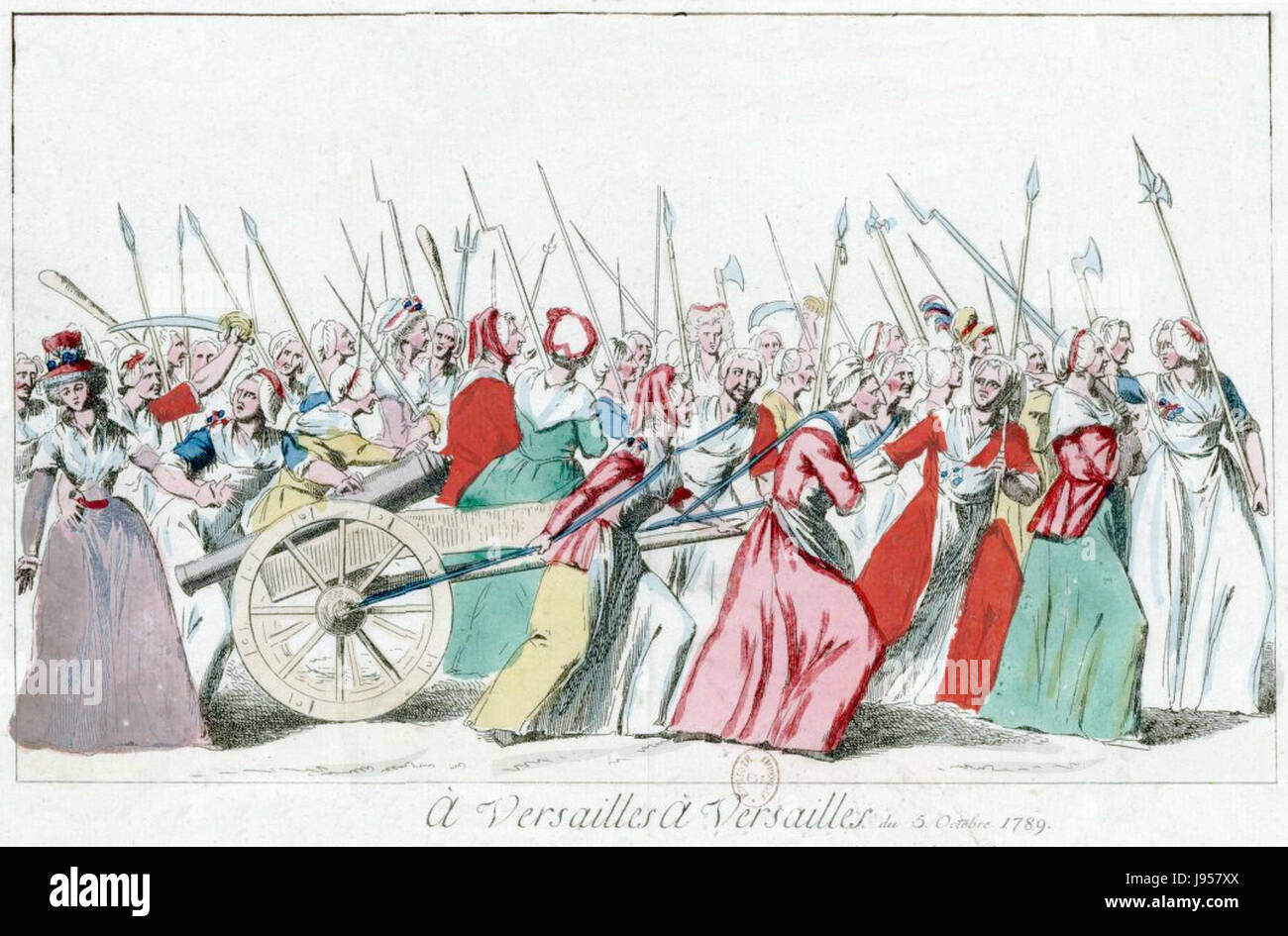 The women’s march french revolution hi-res stock photography and images ...