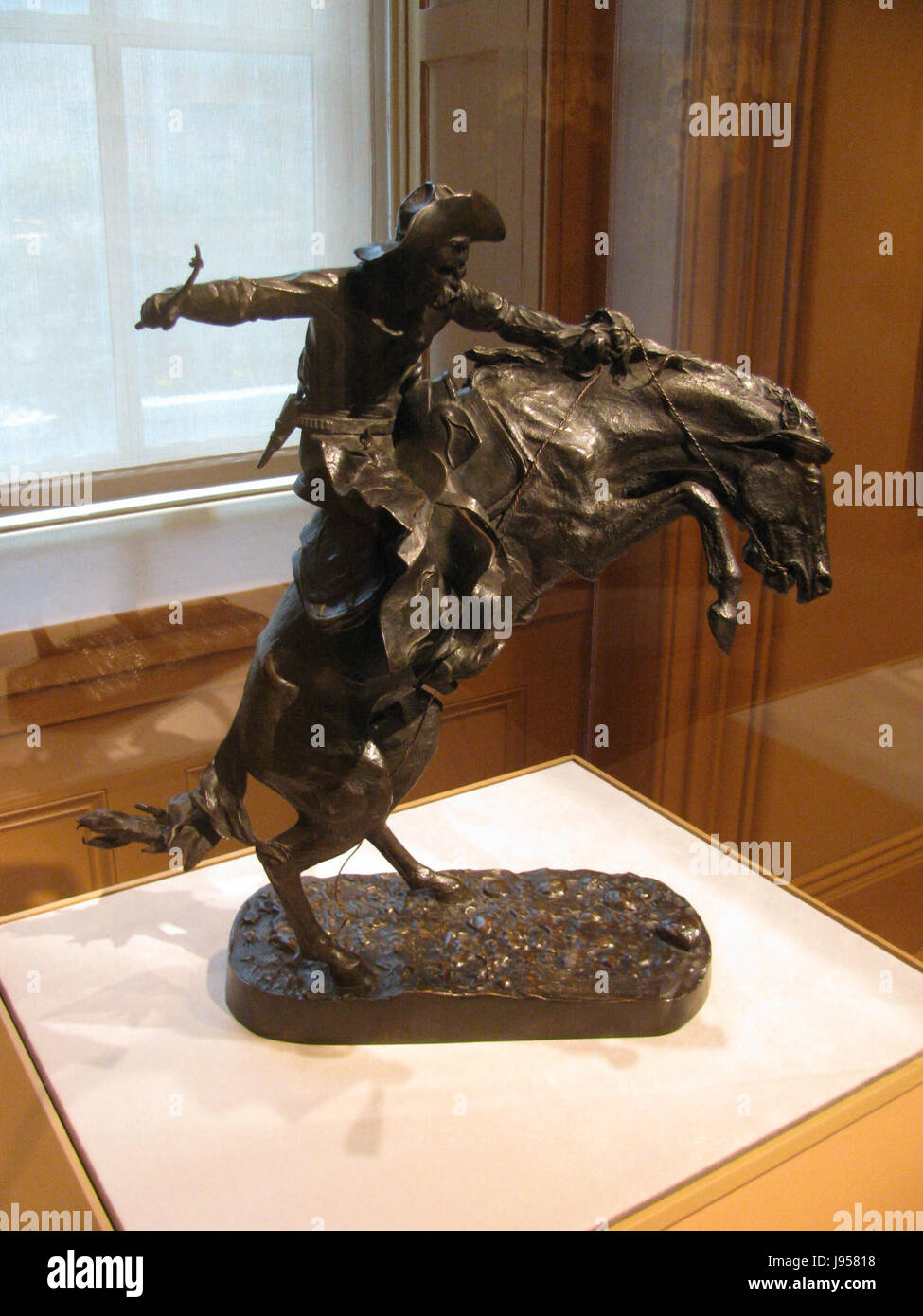 Frederic remington bronco hi-res stock photography and images - Alamy