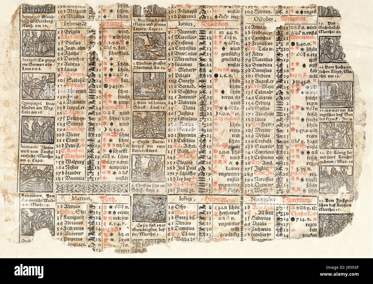 The #39 Rechberger Kalender 1603 #39 is a historical document from the early