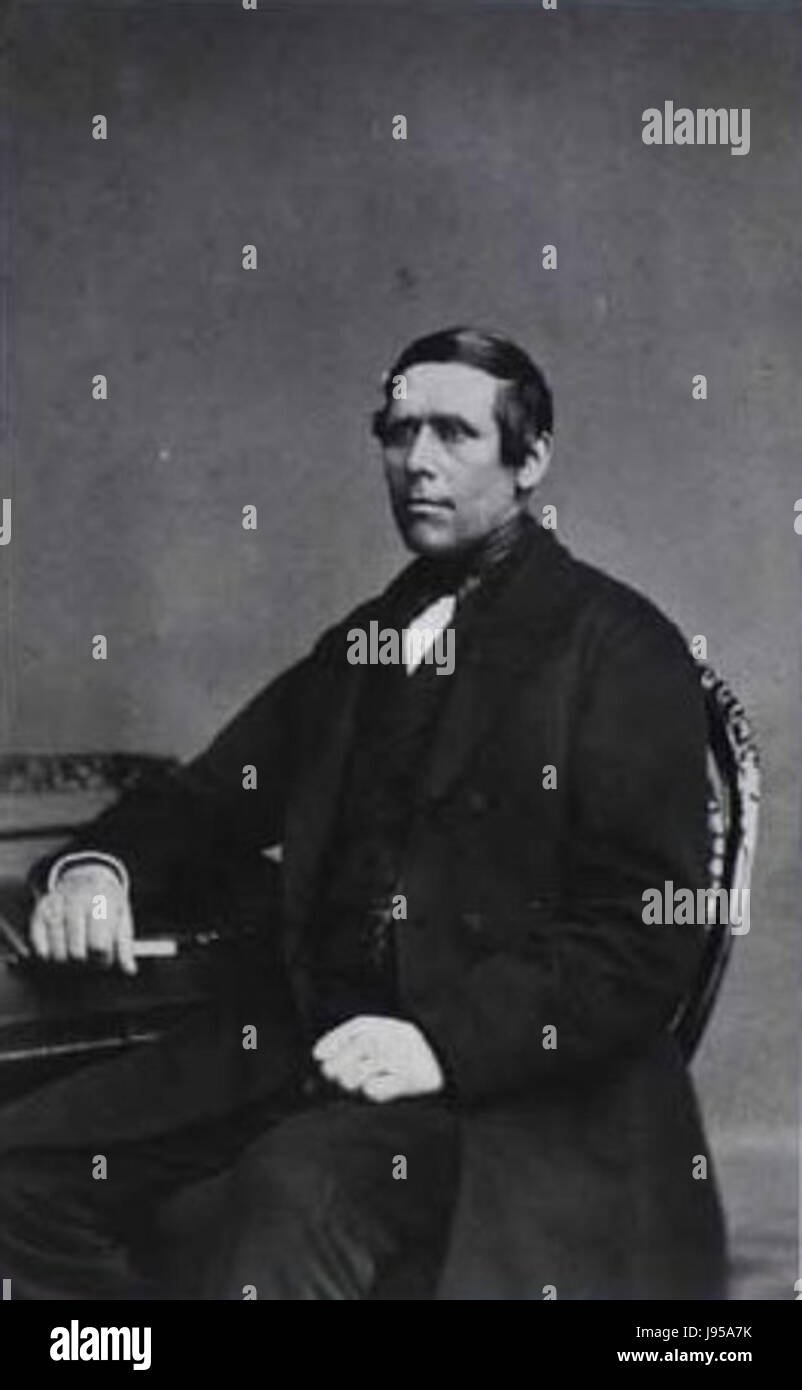 Nels Rasmussen Niels Rasmussen 1820 1885 by Georg E. Hansen Stock Photo - Alamy