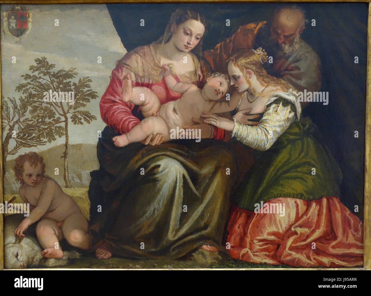 'The Mystic Marriage of St. Catherine,' painted by Paolo Veronese ...
