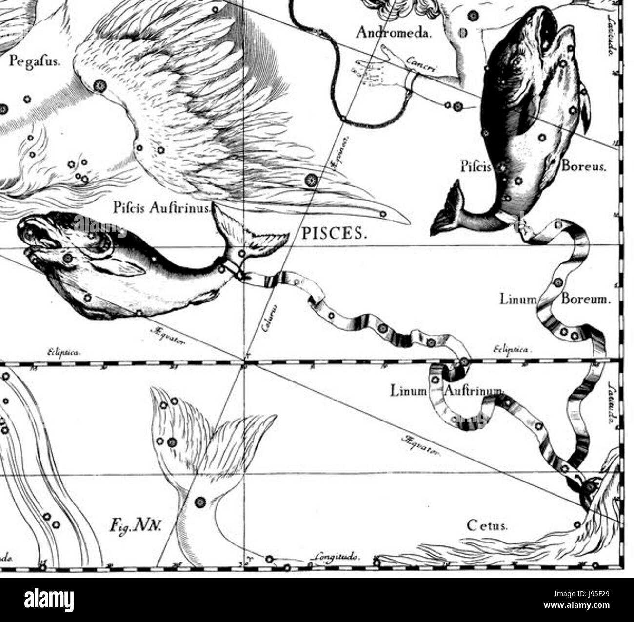 Constellation chart hi-res stock photography and images