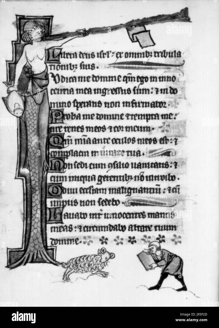 Psalter of Guy de Dampierre Stock Photo Alamy