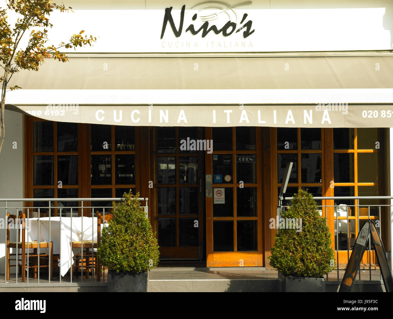 Nino's restaurant Stock Photo - Alamy