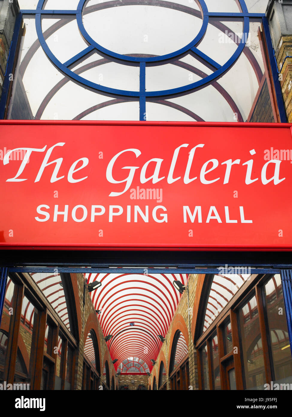 The Galleria shopping mall Stock Photo Alamy