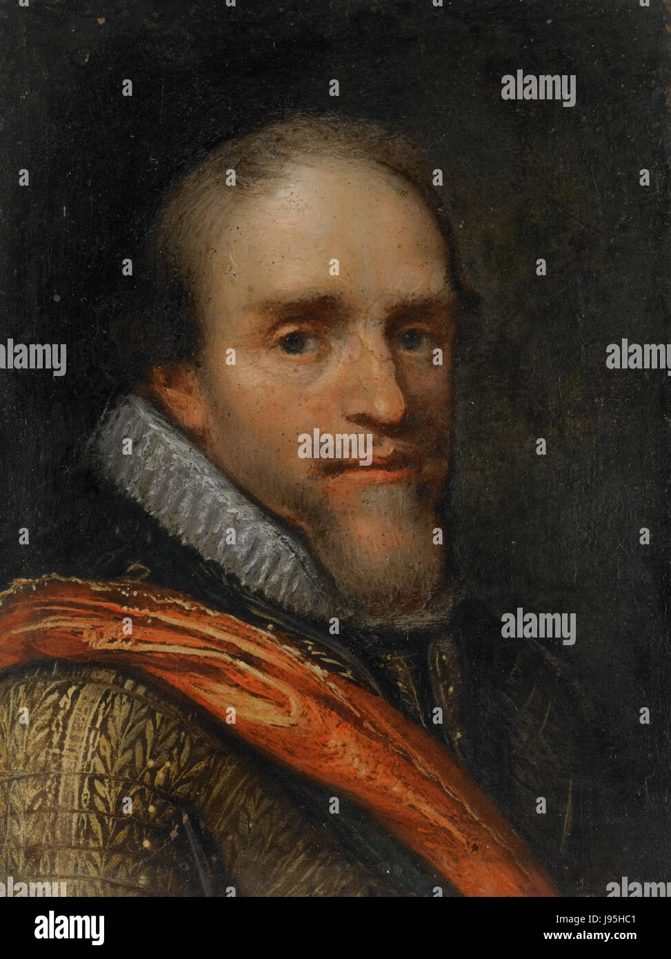 Portret van Maurits (1567 1625), prins van Oranje Rijksmuseum SK A 2100 Stock Photo