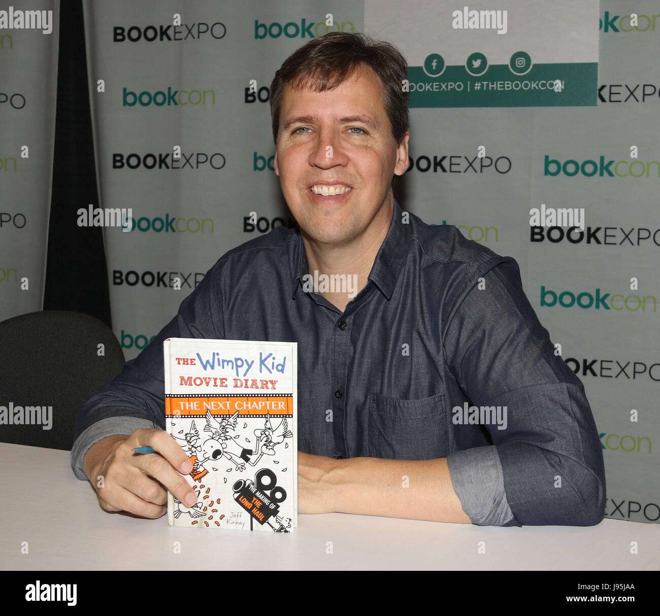 Jeff kinney author new york hires stock photography and images Alamy