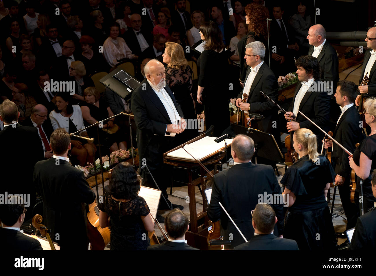 Prague, Czech Republic. 02nd June, 2017. Closing concert of Czech Radio