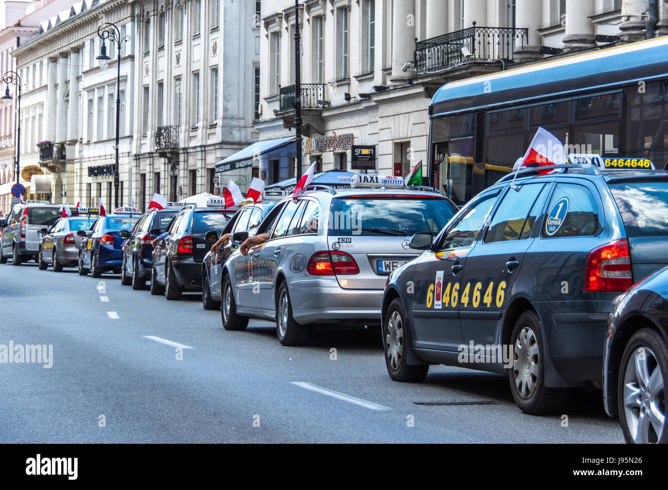 Warsaw Taxi High Resolution Stock Photography and Images Alamy
