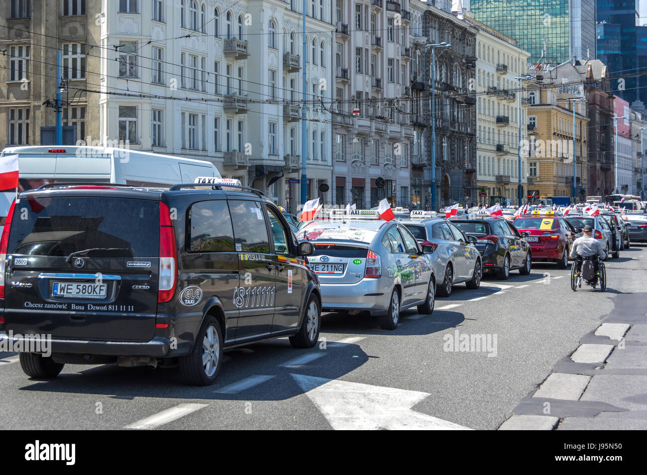 Warsaw Taxi High Resolution Stock Photography and Images Alamy