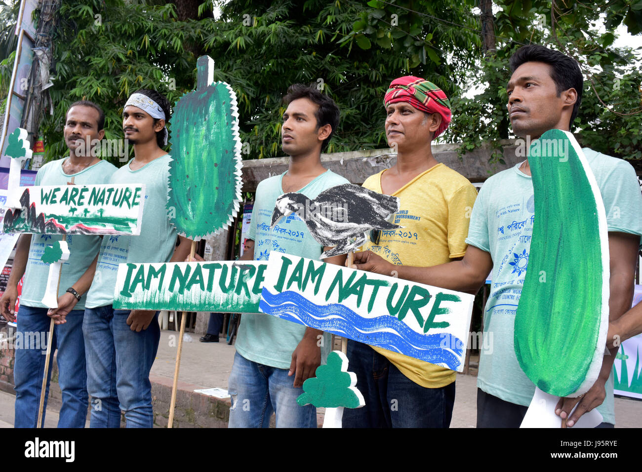 Dhaka Bangladesh 05th June 2017 Bangladeshi Environmental