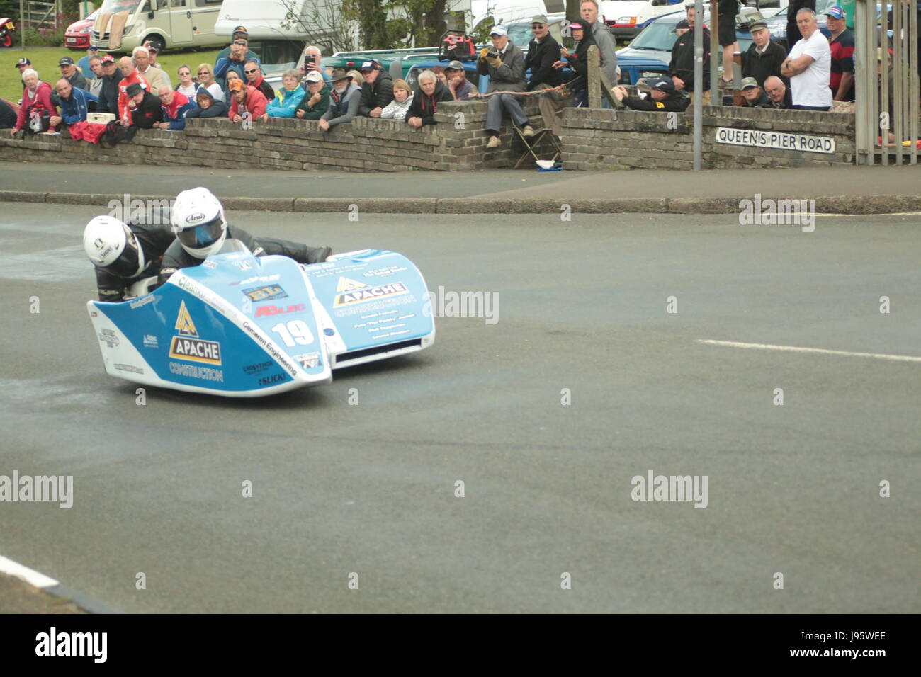 Isle of man sidecar tt hi-res stock photography and images - Alamy