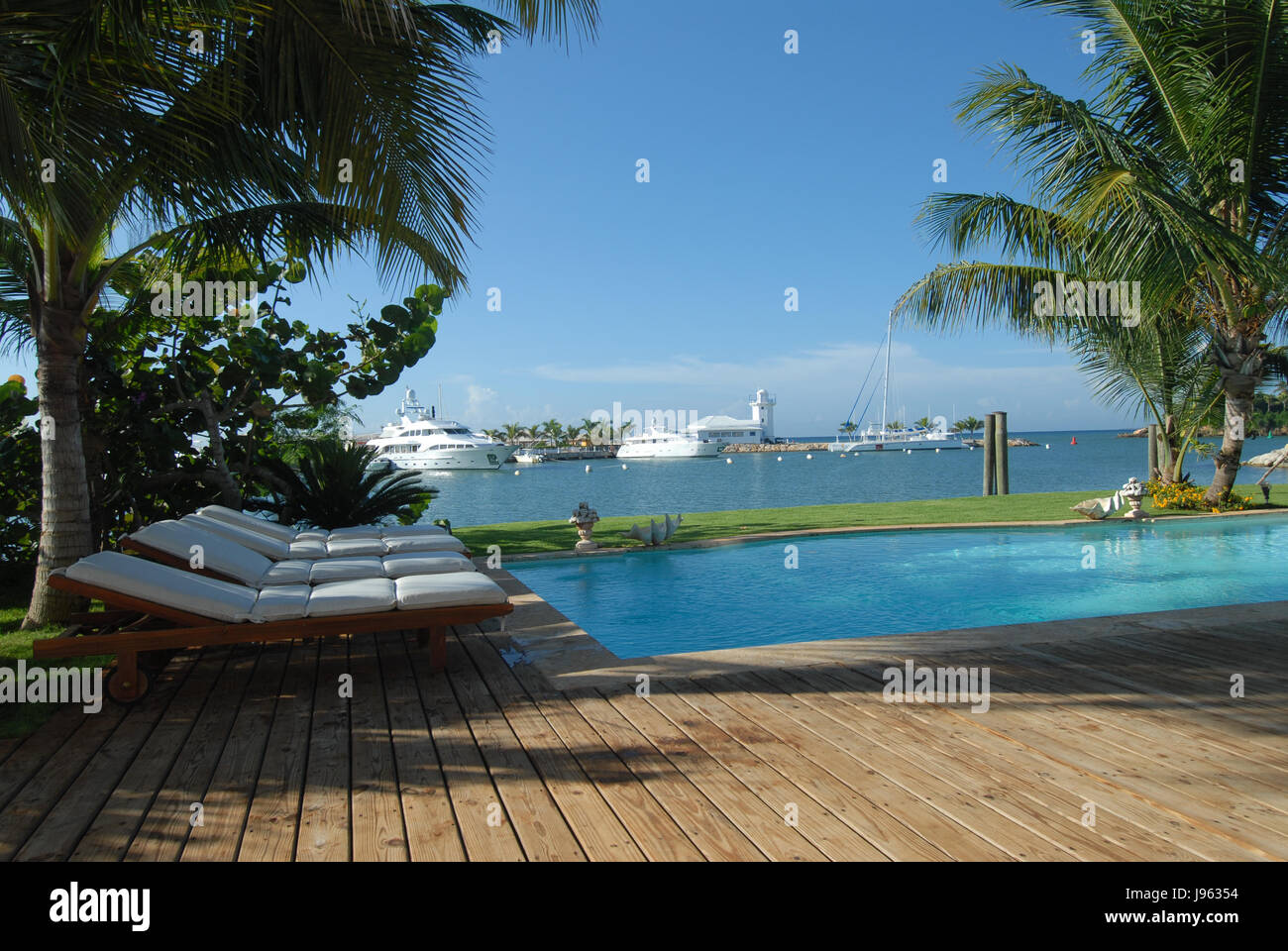 Luxury house resort & villas in Casa de Campo, La Romana, Dominican Republic Stock Photo