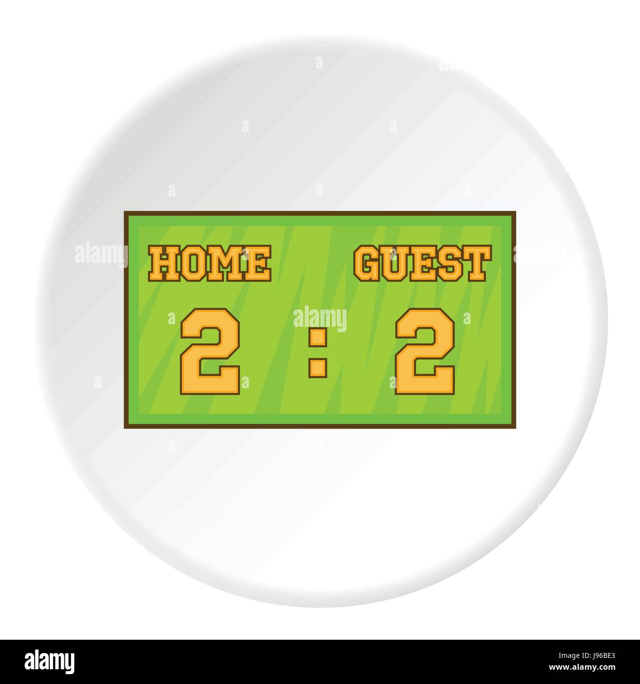 Scoreboard icon, cartoon style Stock Vector Image & Art - Alamy