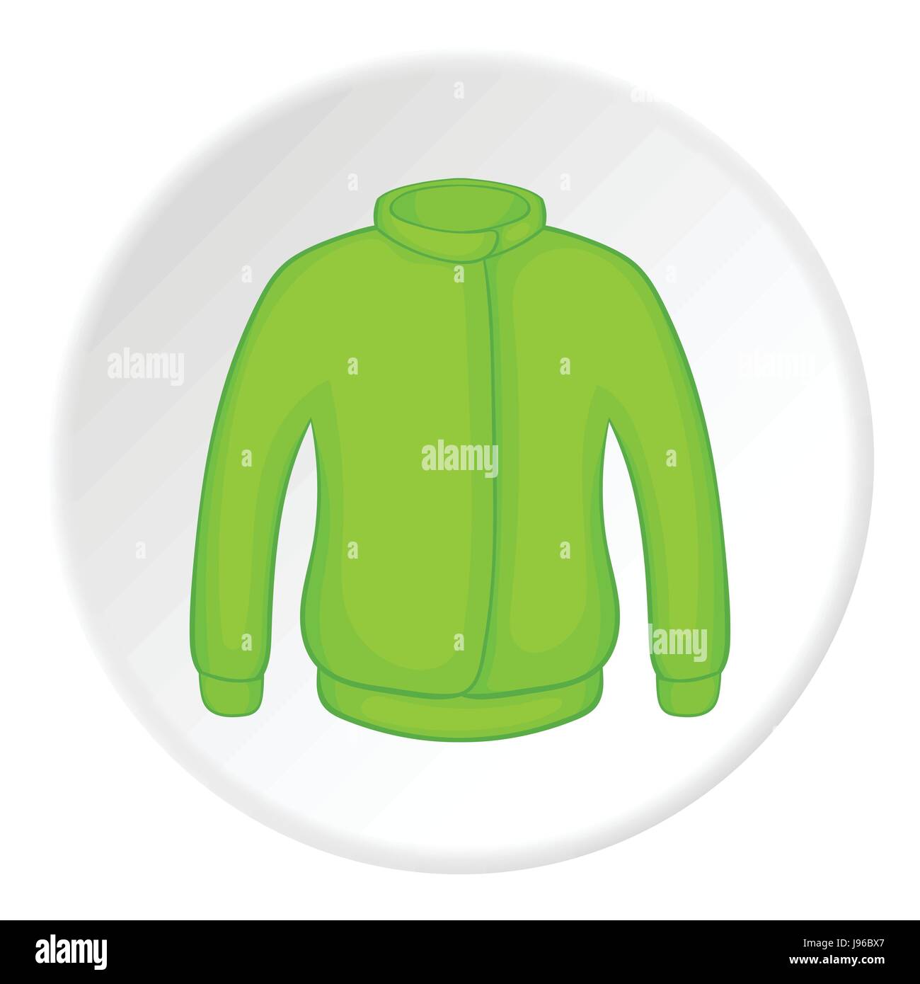 Jacket icon, cartoon style Stock Vector Image & Art - Alamy