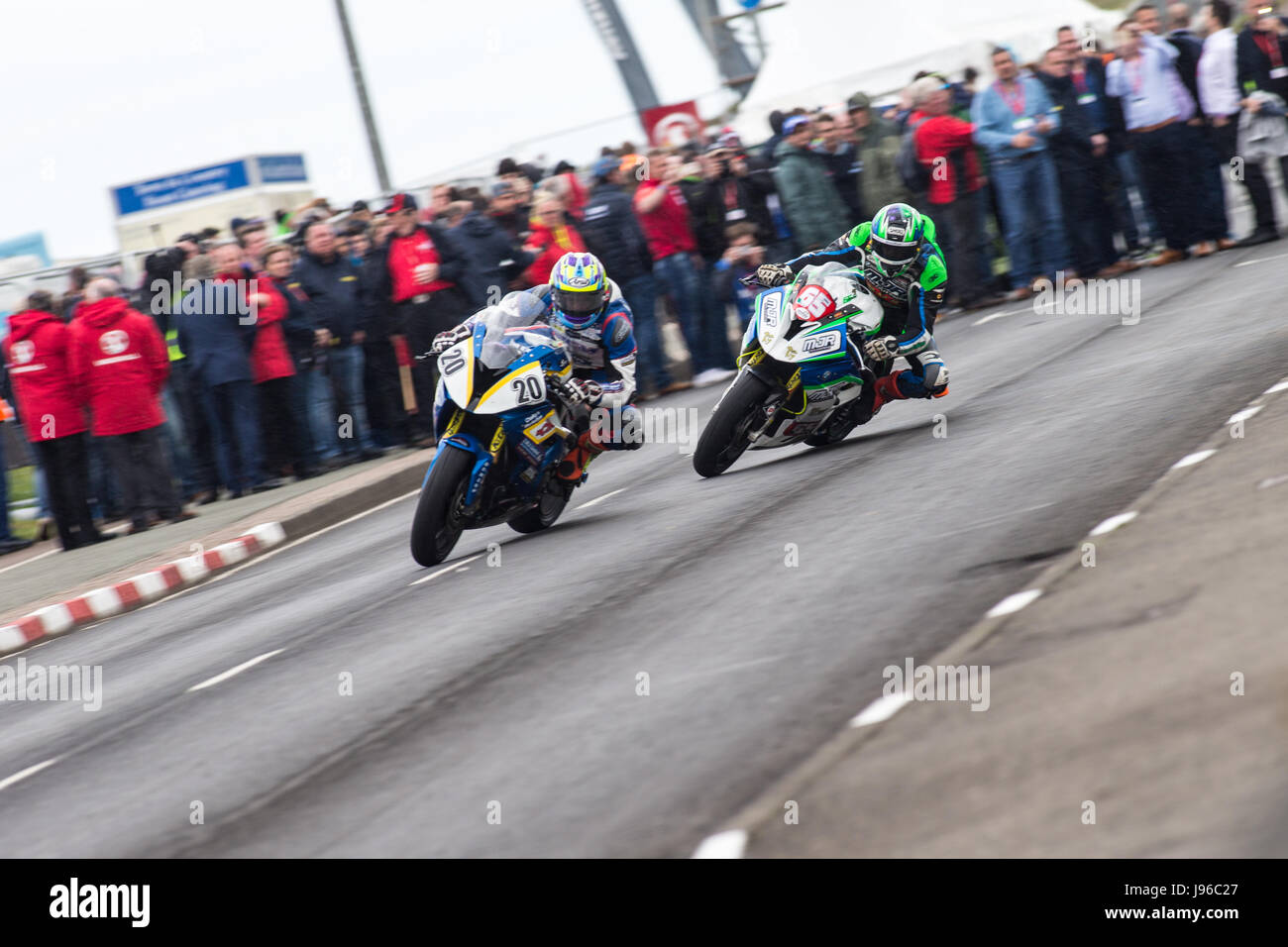 North West 200 International Motorcycle Road Races Stock Photo Alamy