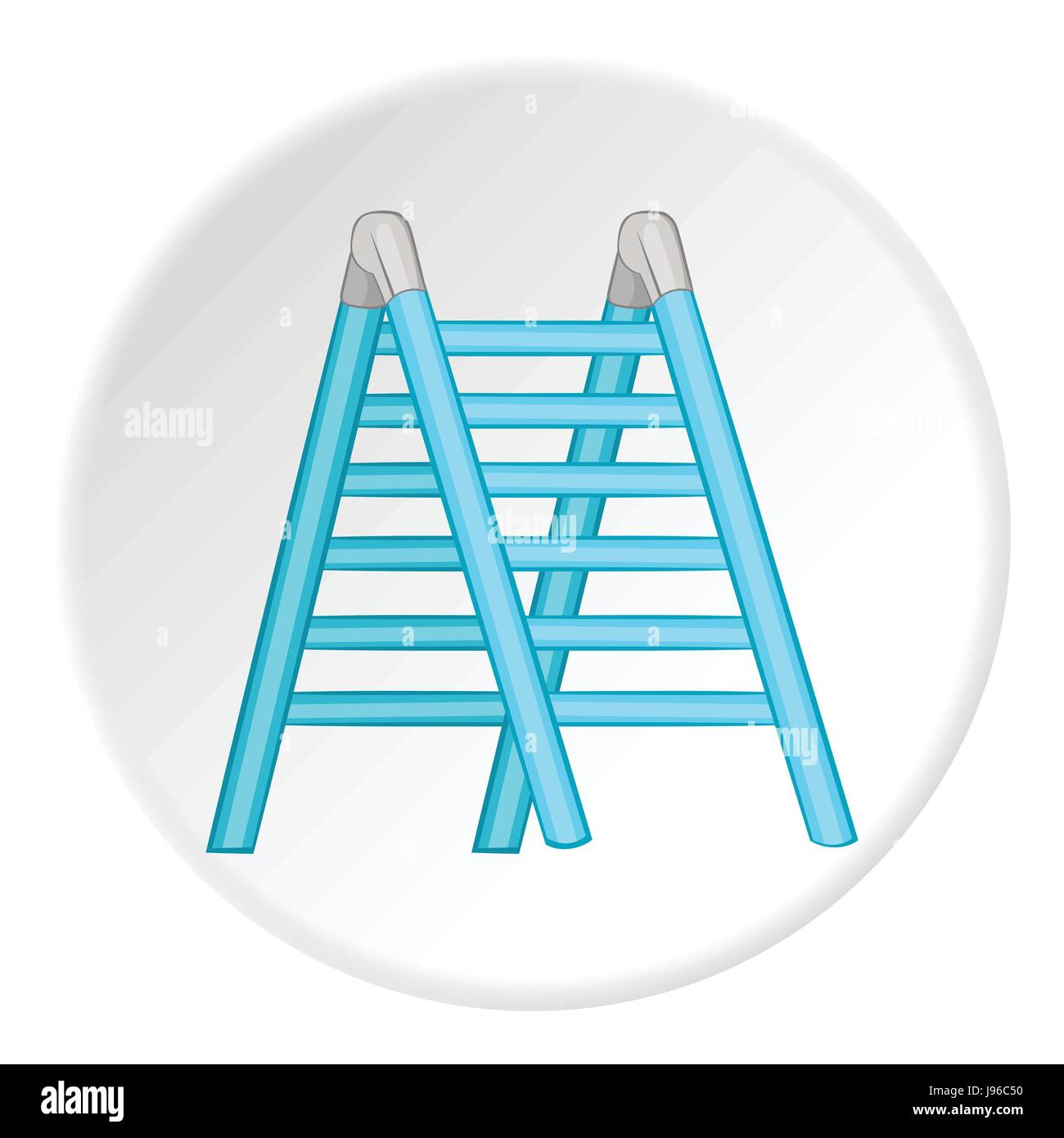 Ladder icon, cartoon style Stock Vector Image & Art - Alamy