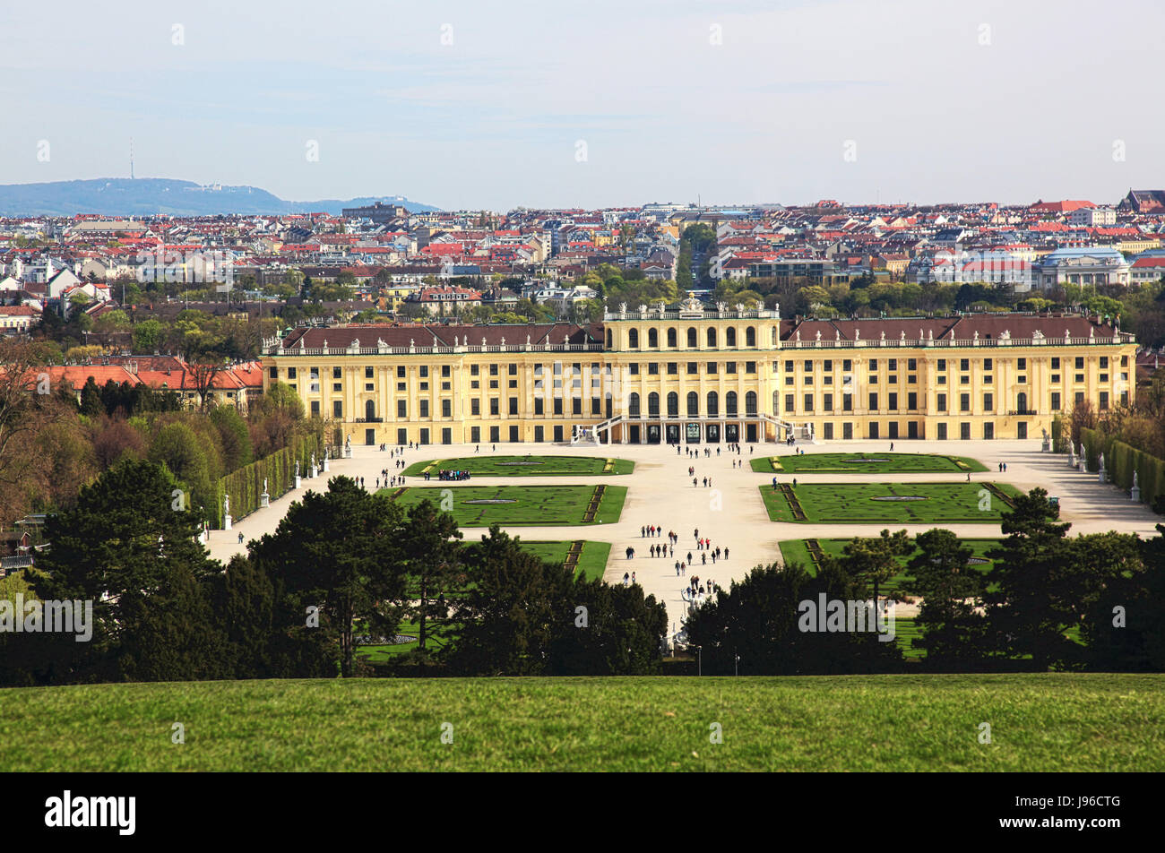 schonbrunn palace vienna Stock Photo