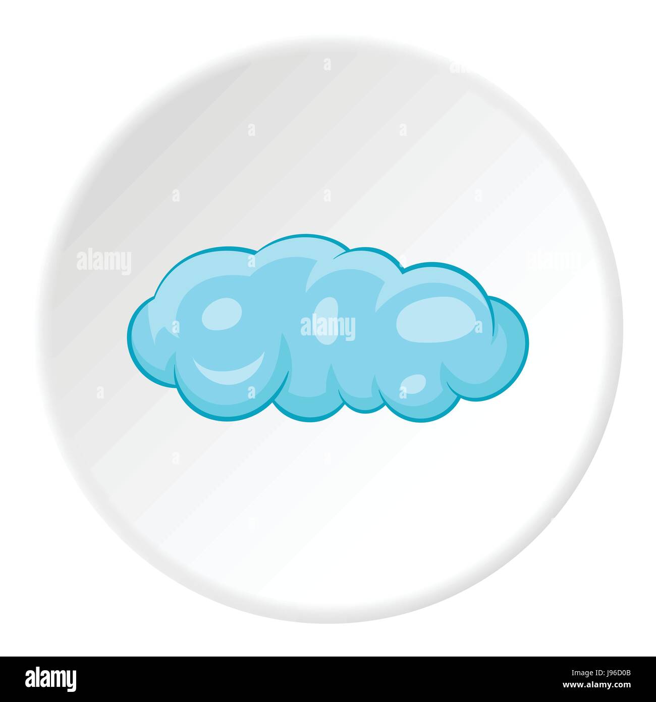 Cloud icon, cartoon style Stock Vector Image & Art - Alamy