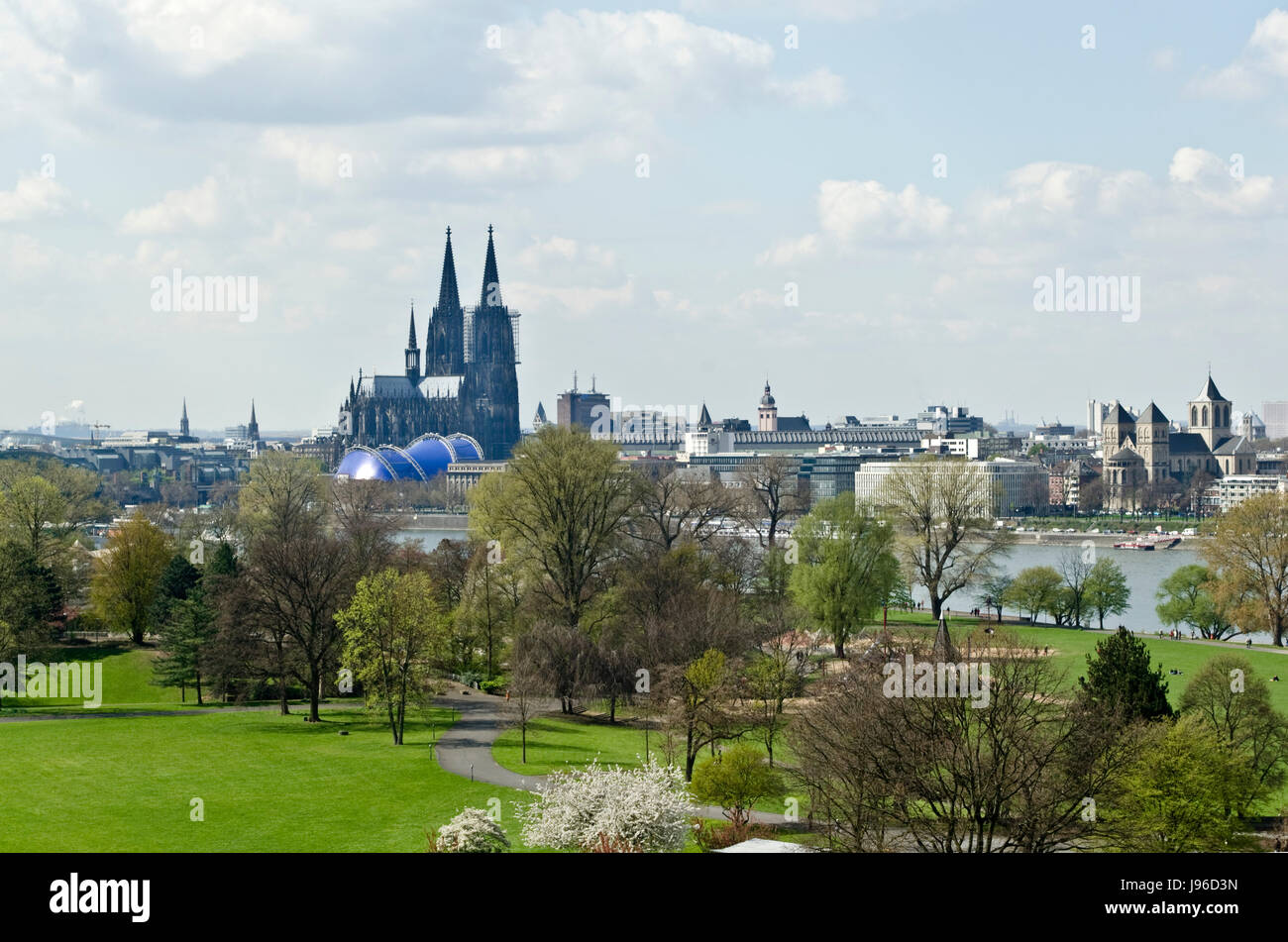 Rheinpark cologne hi-res stock photography and images - Alamy