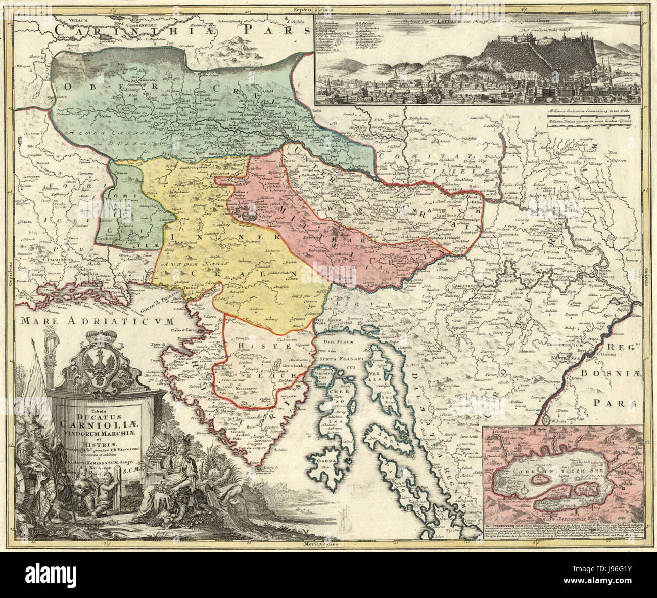 'Tabula Ducatus Carnioliae Vindorum Marchiae et Histriae' is a ...