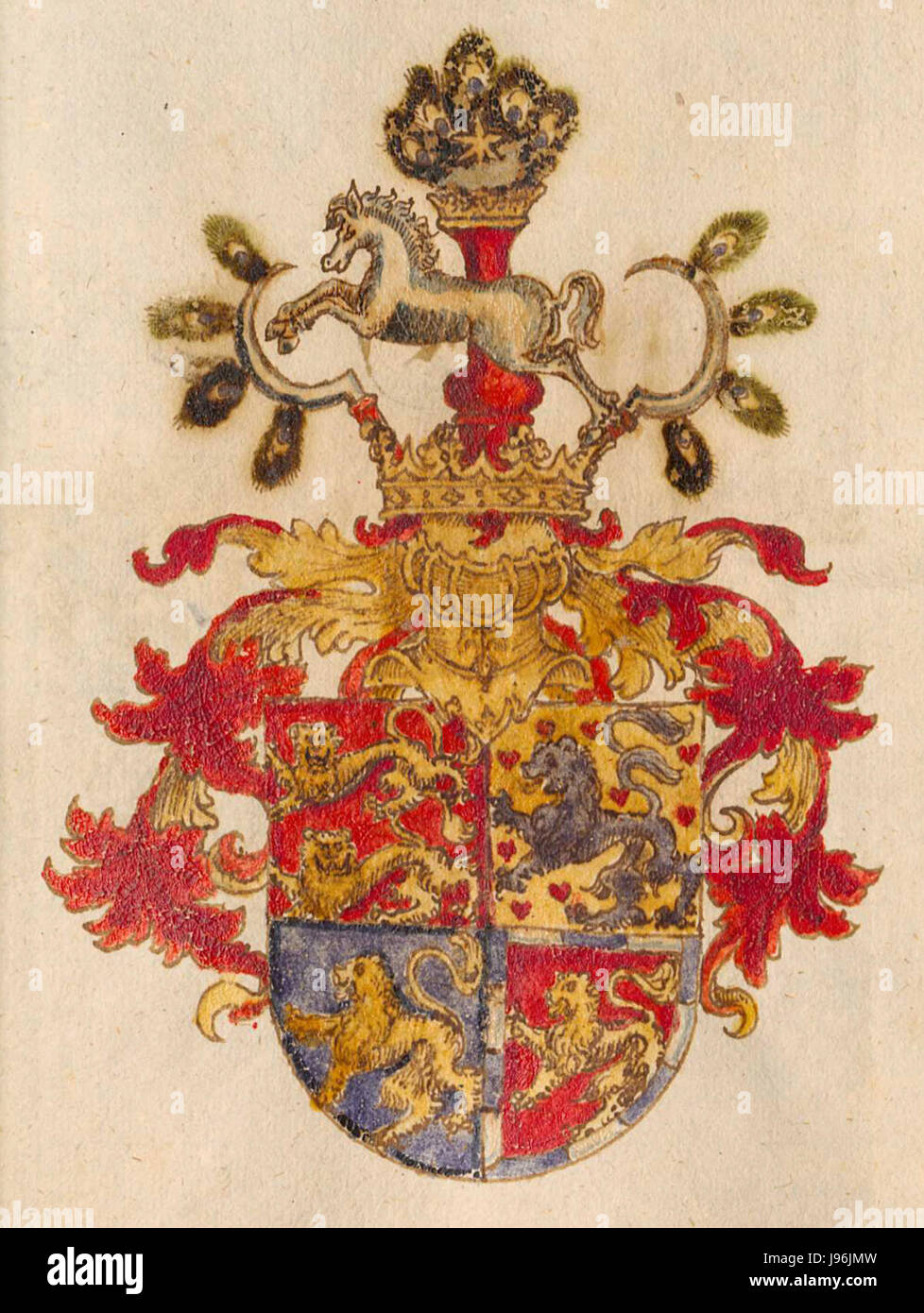 This title refers to an image or illustration of a coat of arms (Wappen ...