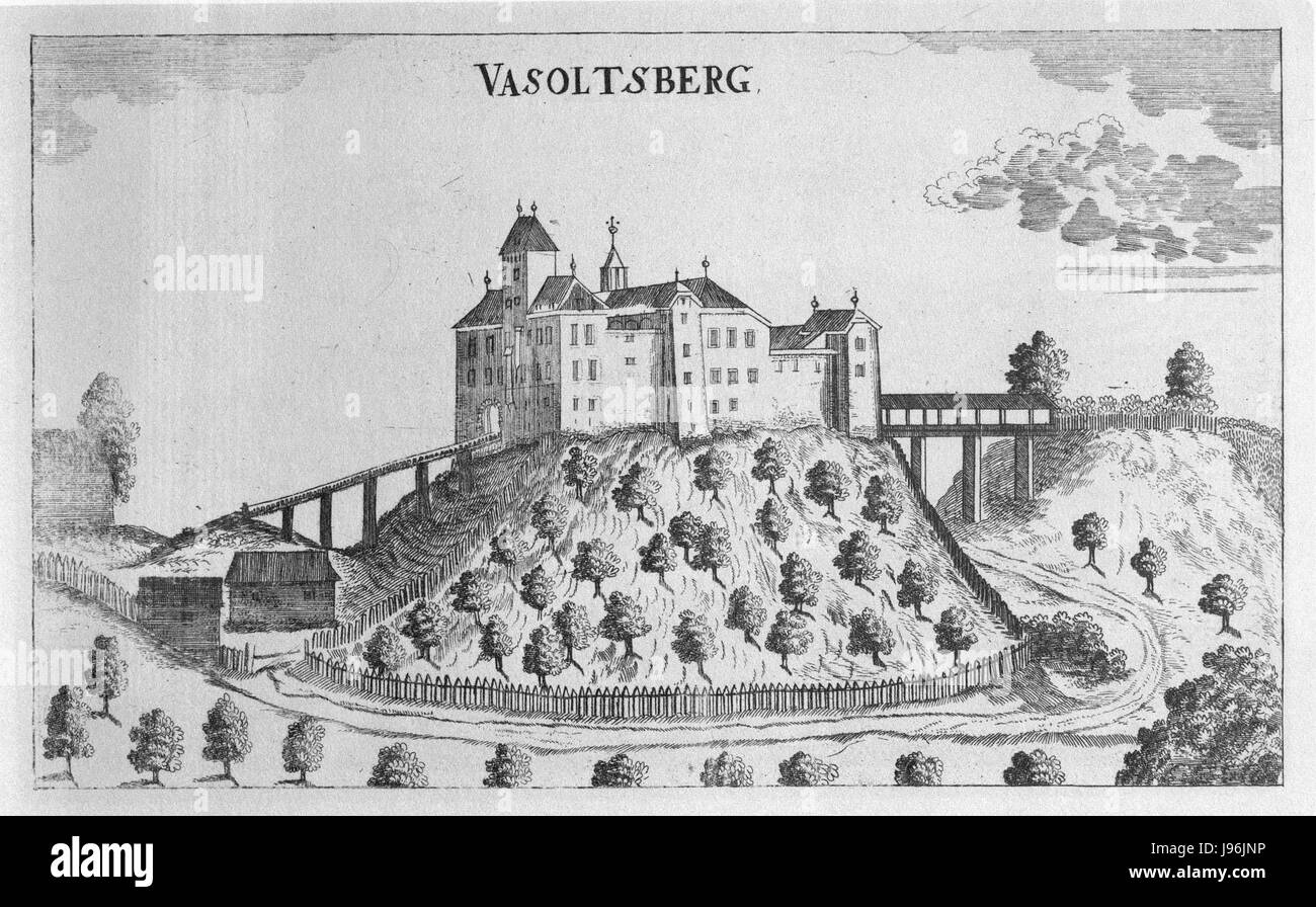 This 17th-century map by Vischer depicts the region of Styria in