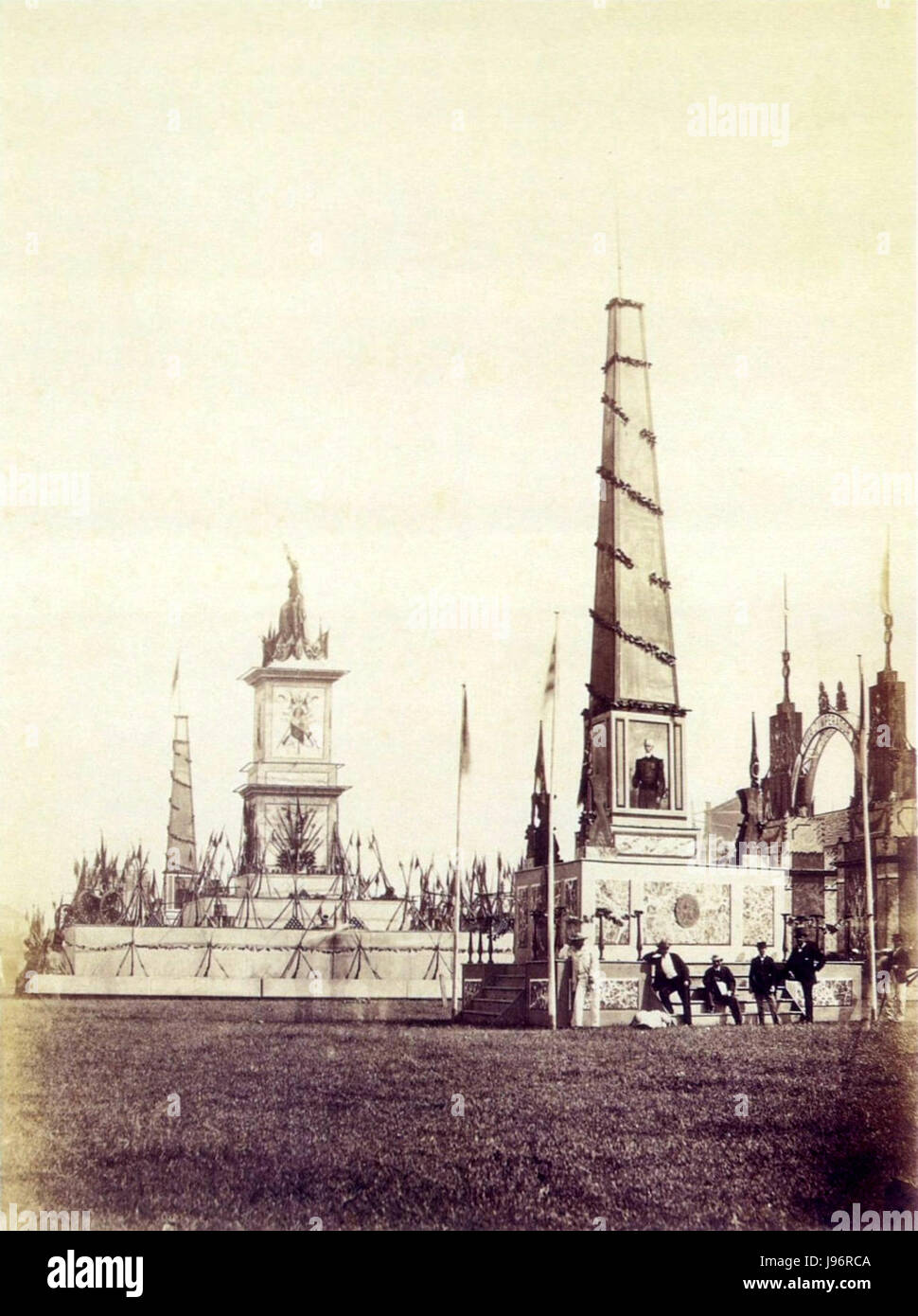 The preparations for a victory celebration, likely involving a ...