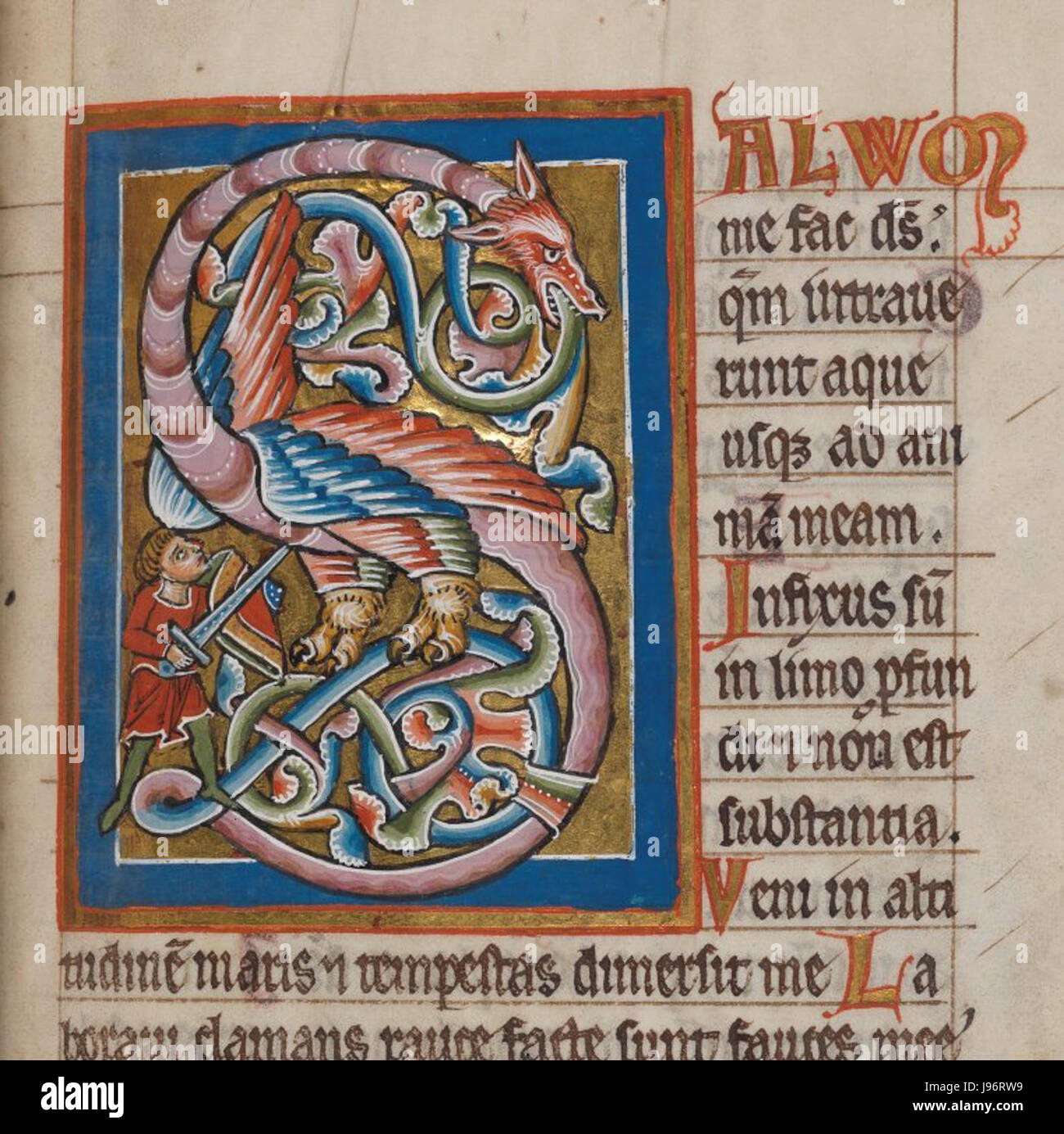 The Psalterium Feriatum Cod Don 309 213 is an illuminated manuscript ...