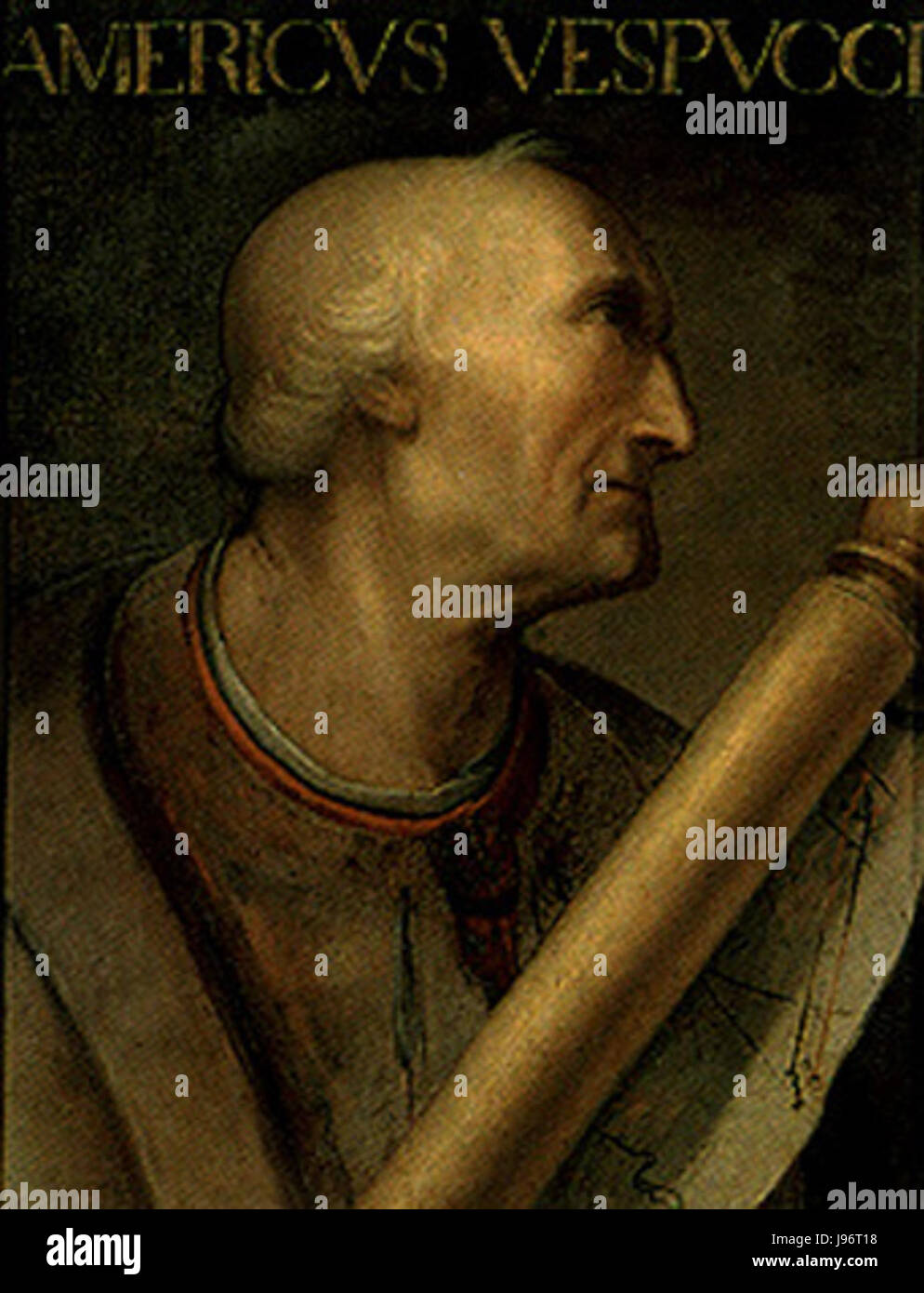 Portrait of Amerigo Vespucci Stock Photo - Alamy