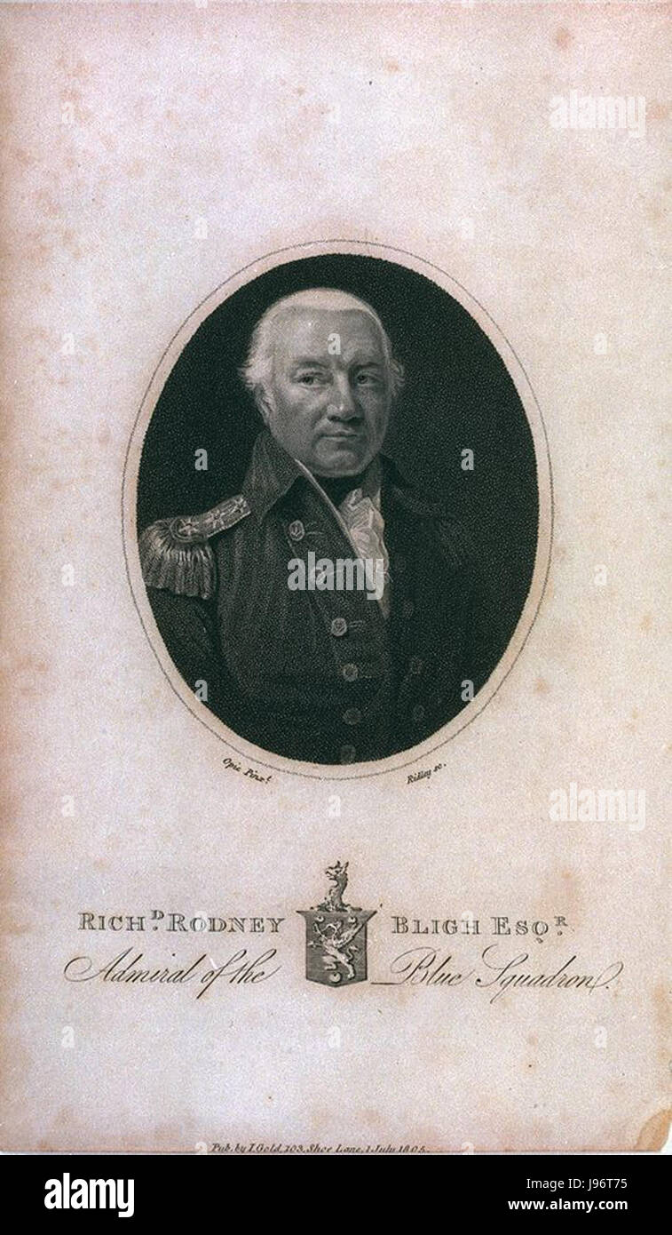 Richard Rodney Bligh Stock Photo