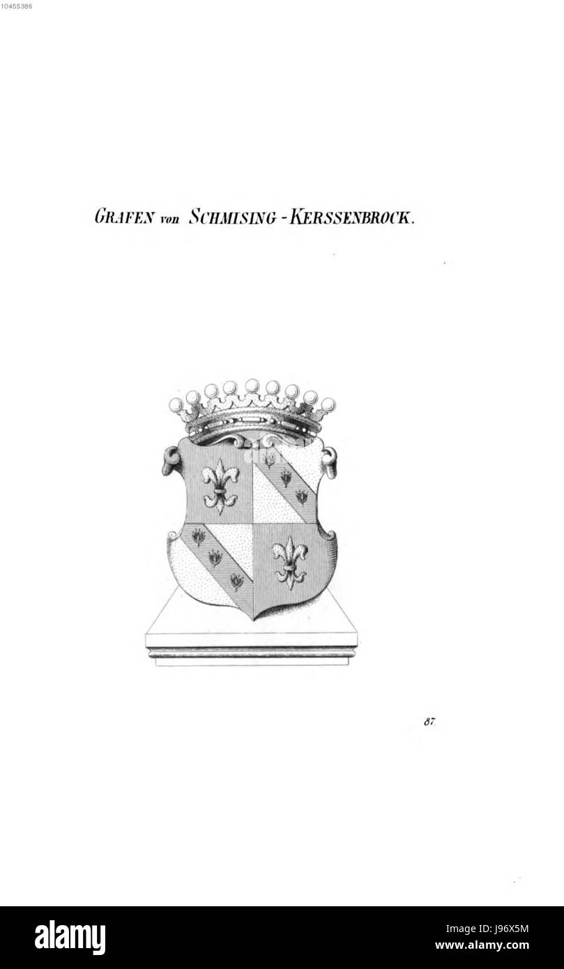 Schmising Kerssenbrock Tyroff HA Stock Photo Alamy