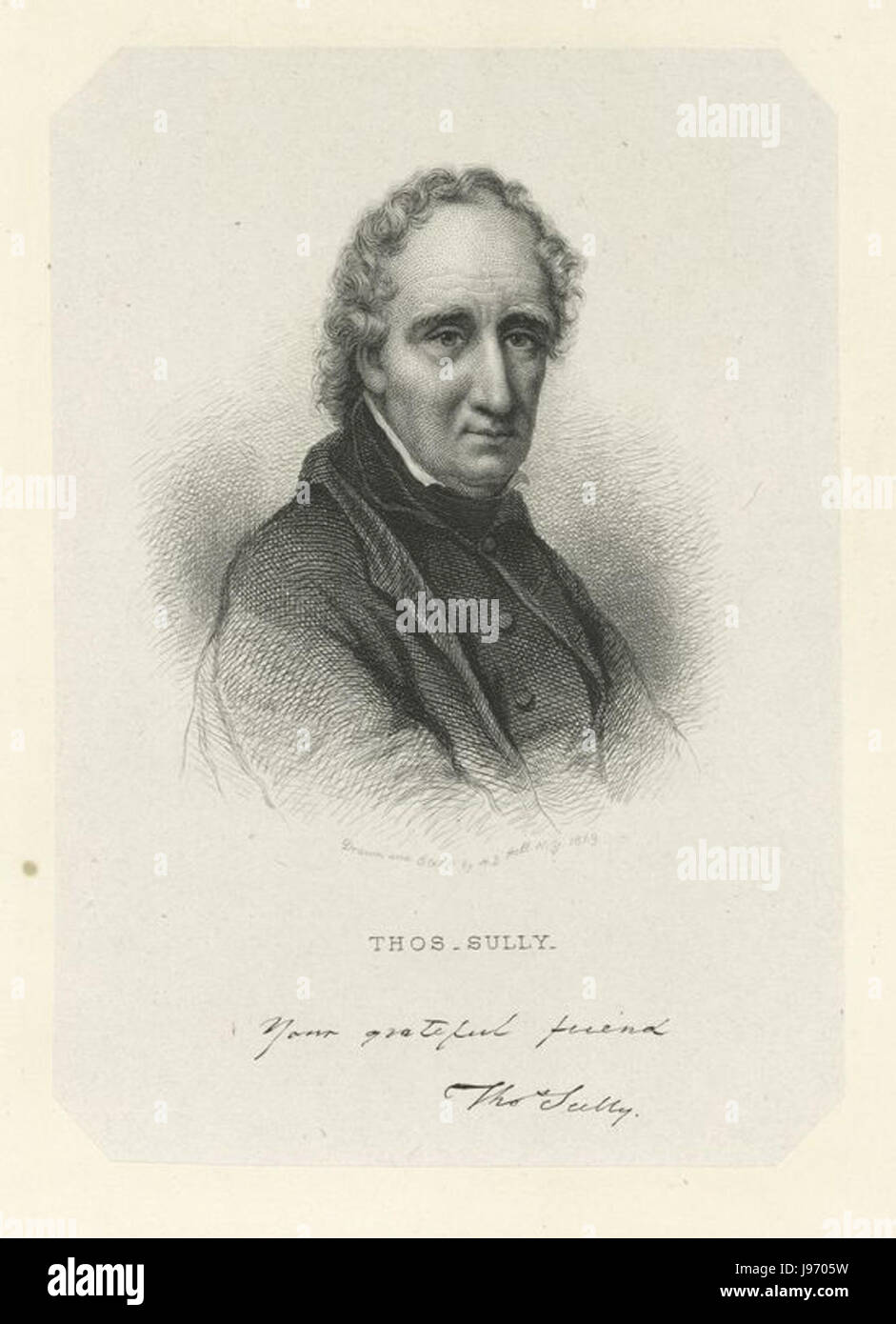 Thomas Sully by Hall Stock Photo Alamy