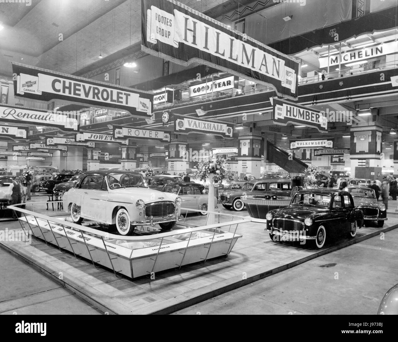 1958 Earl's Court Motor Show Stock Photo