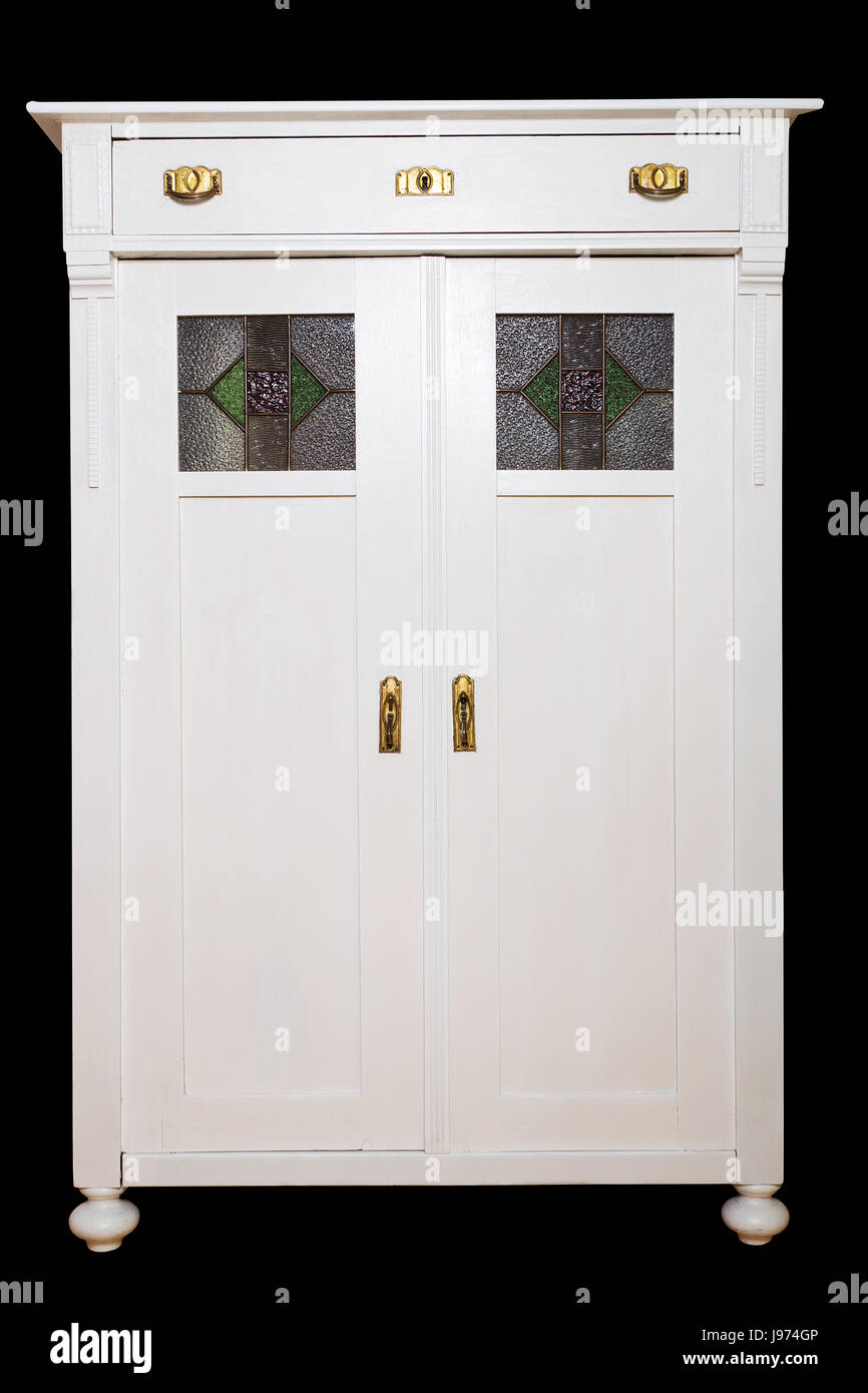 old restored cupboard Stock Photo - Alamy