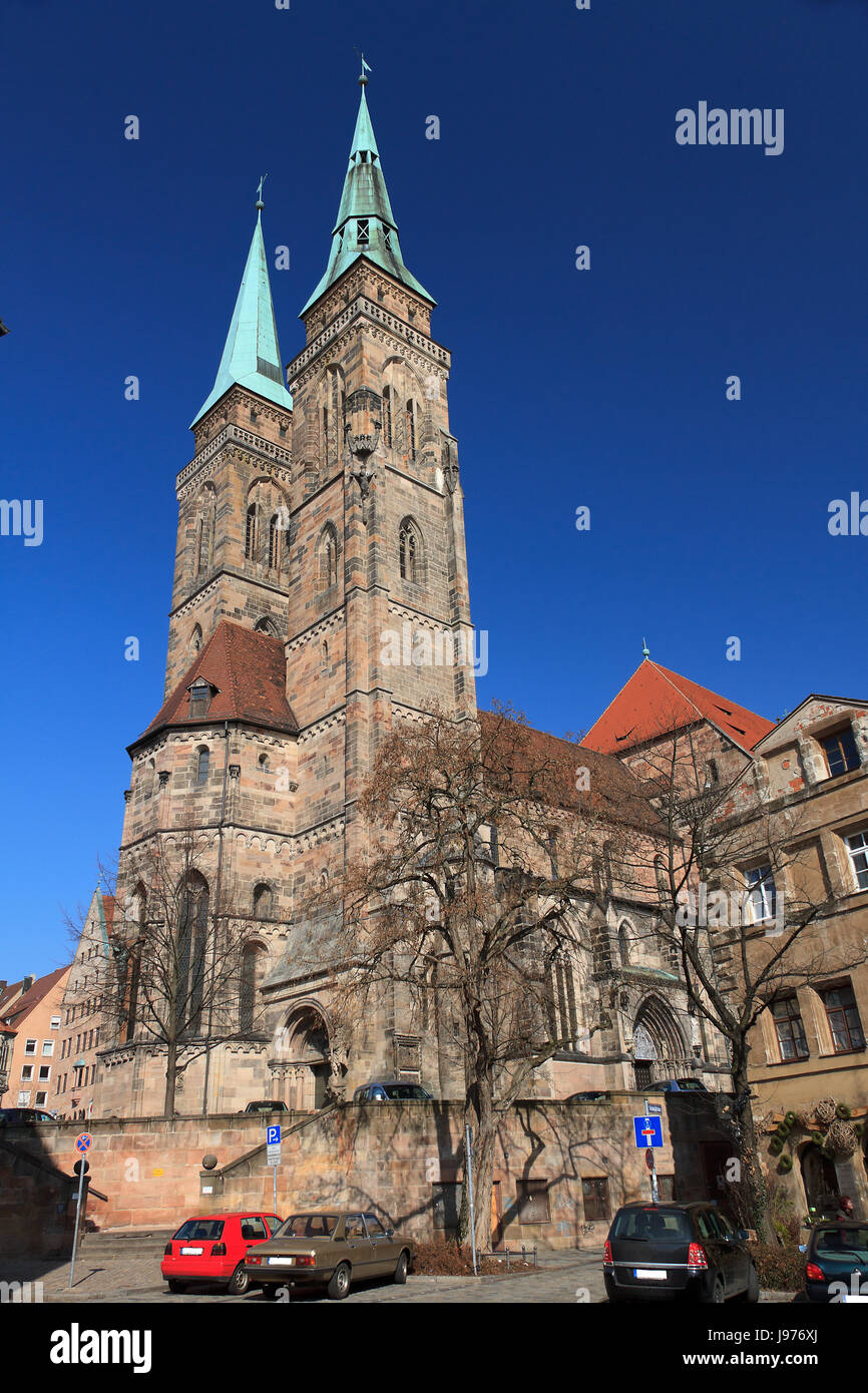st. sebald church Stock Photo