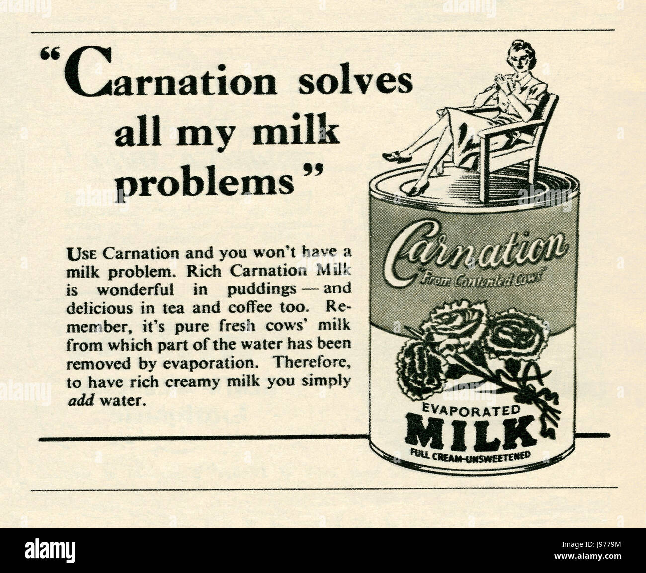 Can of carnation condensed milk hires stock photography and images Alamy