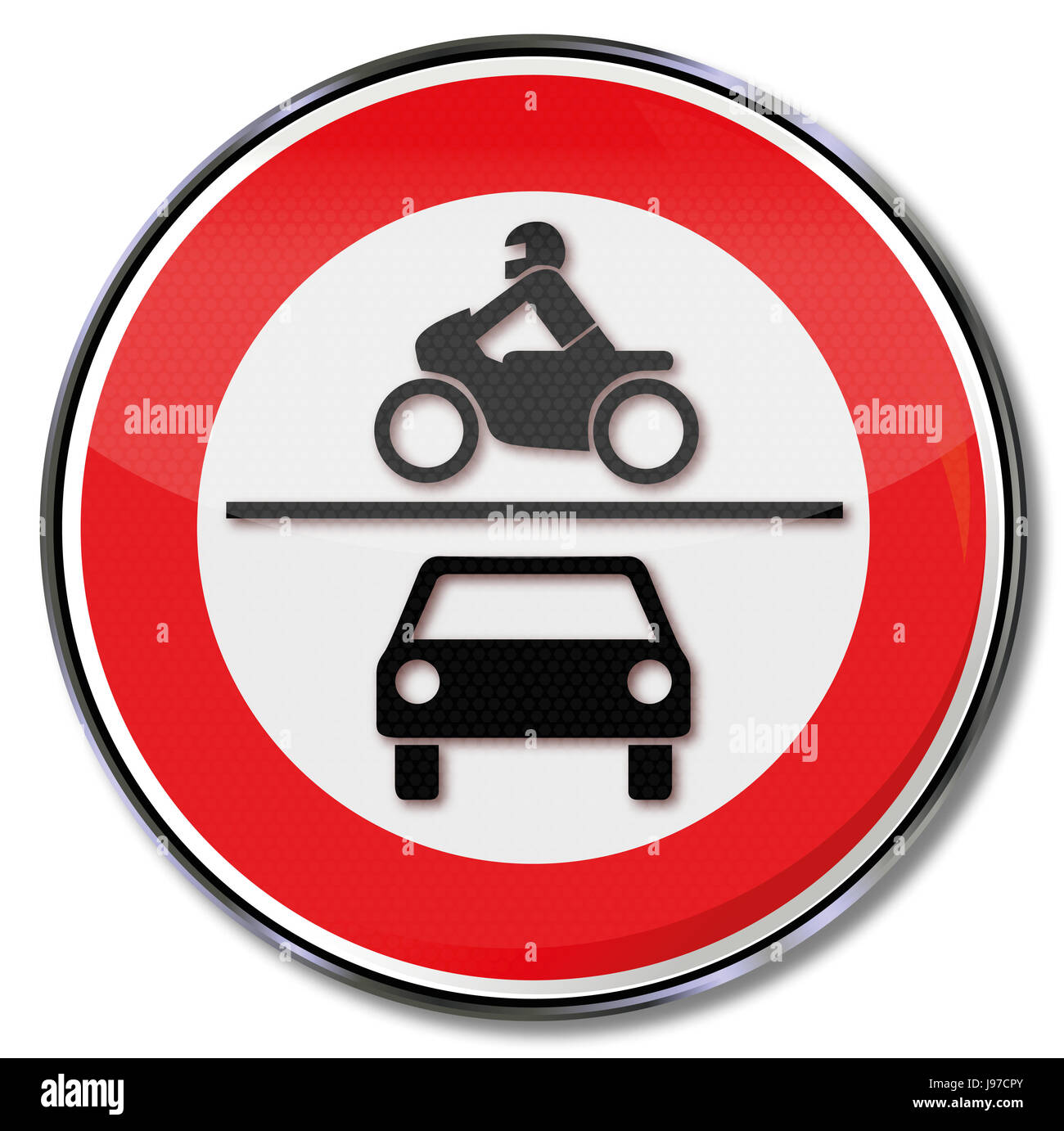 shield motorcycle and car Stock Photo Alamy