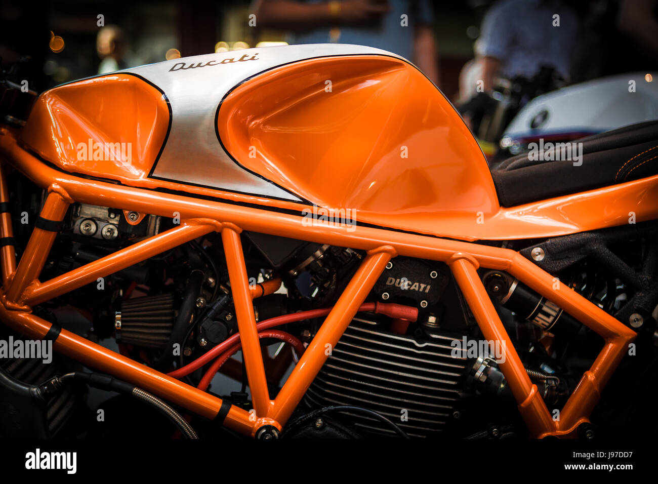 The Bike Shed Custom Bike Expo 2017 Stock Photo Alamy