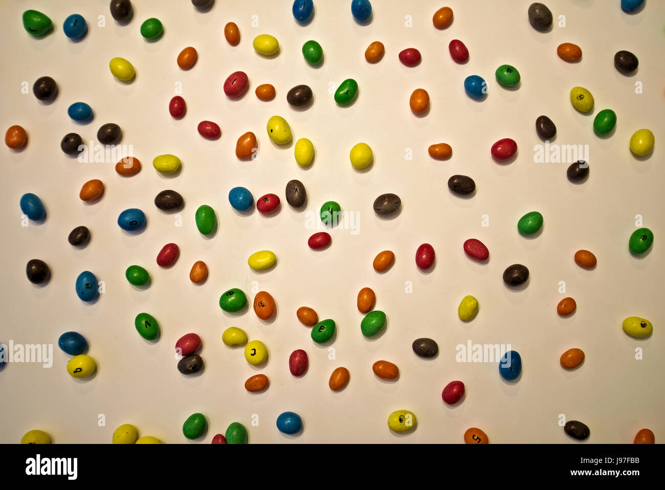 Candies on my table Stock Photo