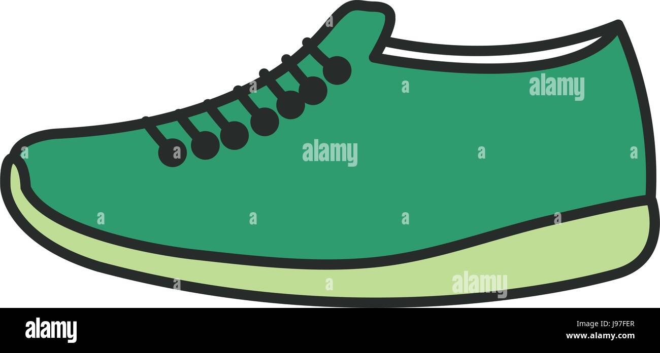 tennis shoe isolated icon Stock Vector Image & Art - Alamy