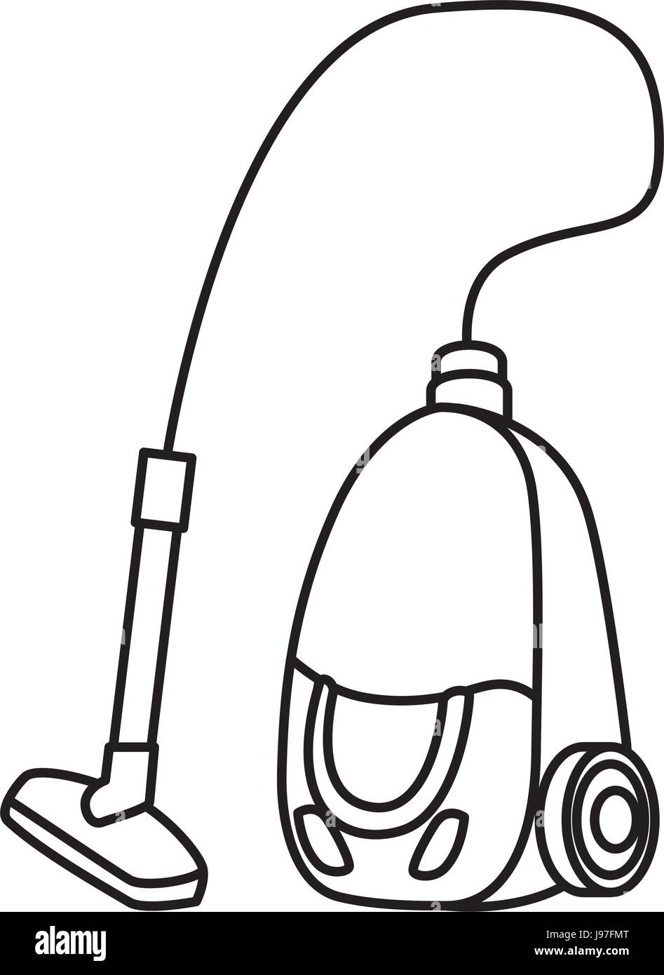 Vacuum cleaner isolated icon Stock Vector Image & Art - Alamy