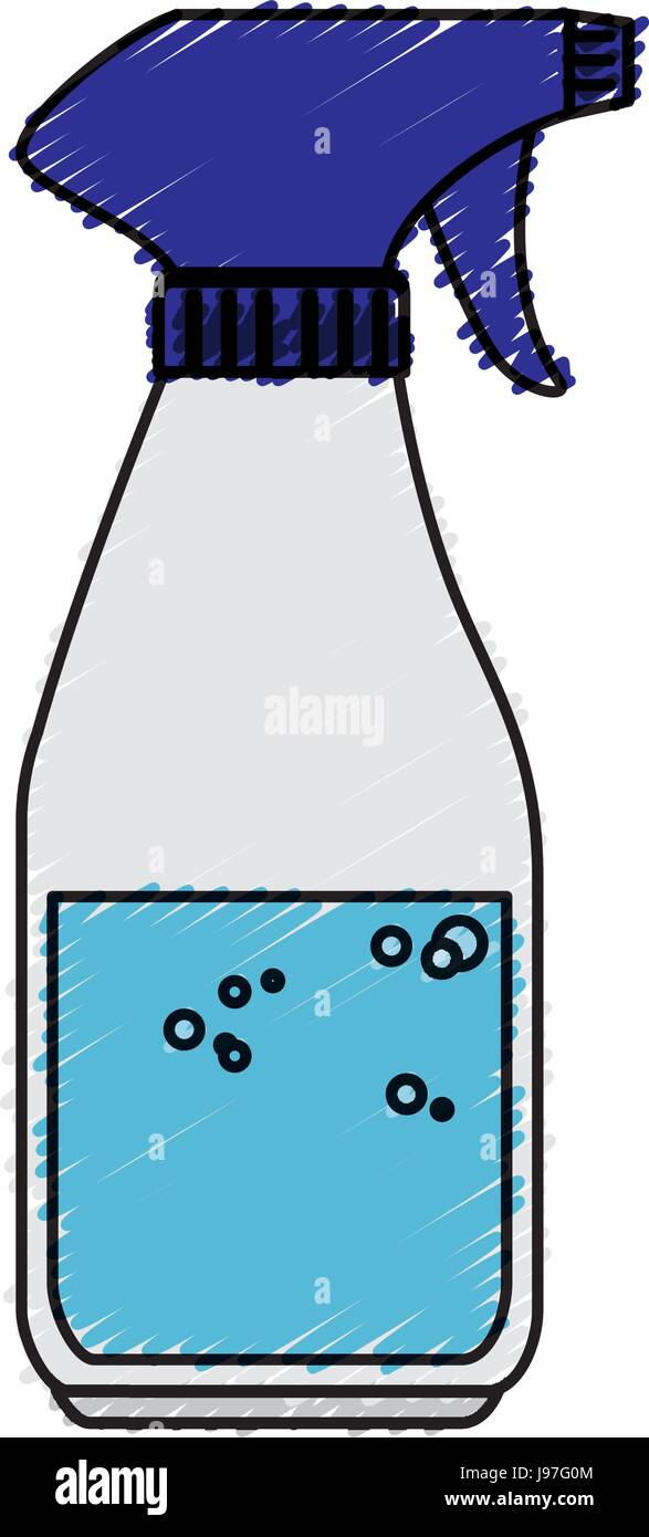 Laundry product in splash bottle Stock Vector Image & Art - Alamy