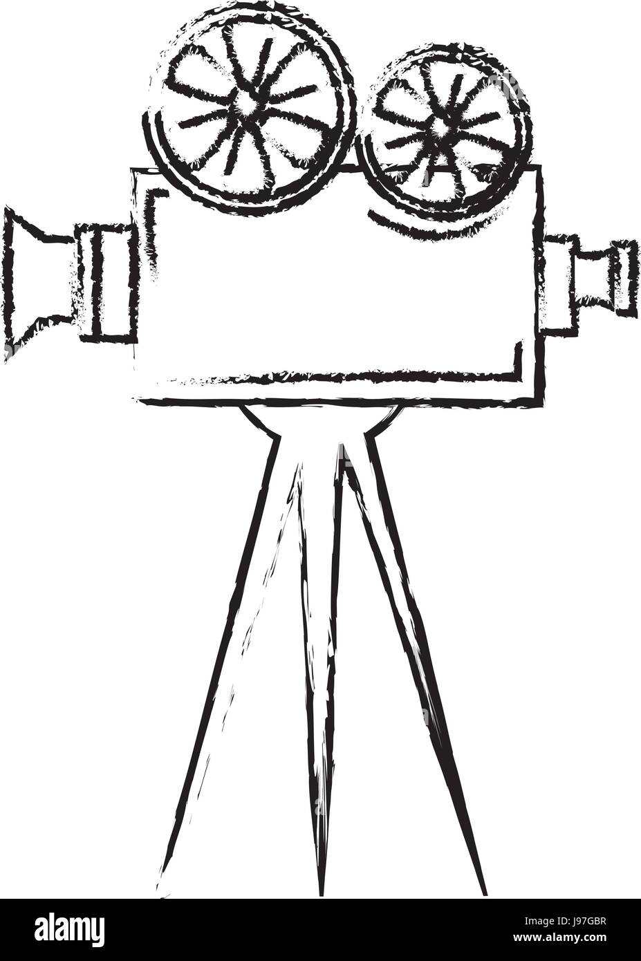 cinema film camera icon Stock Vector Image & Art - Alamy