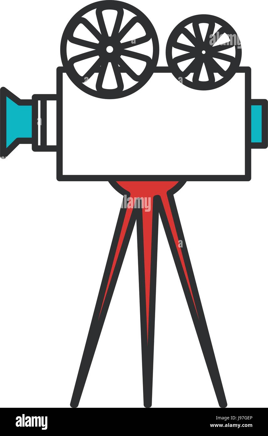 cinema film camera icon Stock Vector Image & Art - Alamy